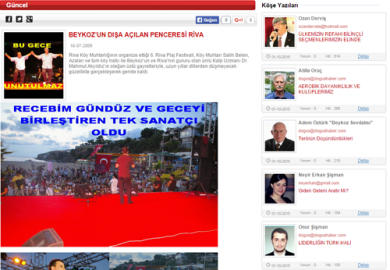 Doğuş Haber / Beykoz’un Dışa Açılan Penceresi Riva (16.07.2009)